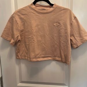 Nike cotton crop top